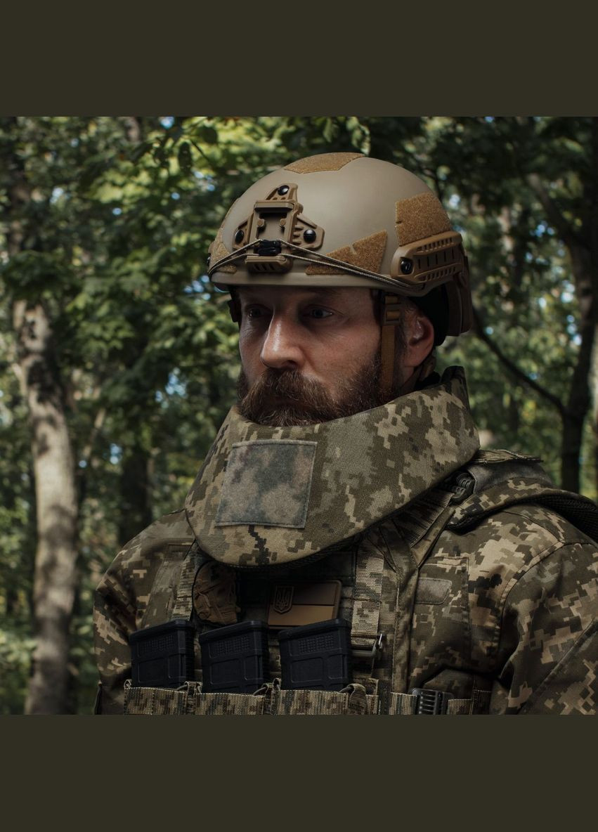 Баллистическая защита шеи Gen 1 (и верхней части спины) 1-го класса. Пиксель (мм-14) Ukrarmor (334256197)