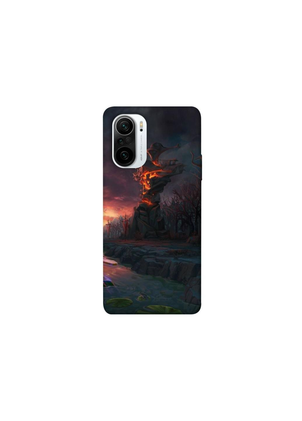 Чехол на Xiaomi Redmi K40 / K40 Pro / K40 Pro+ / Poco F3 Dota road Frontalka (349826971)