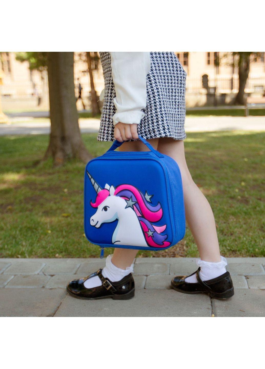 Ланч набір: Термосумка "Unicorn", Ланч бокс "Ecosapiens" 950 мл, Термопляшка 500 мл. Jooki (358705897)