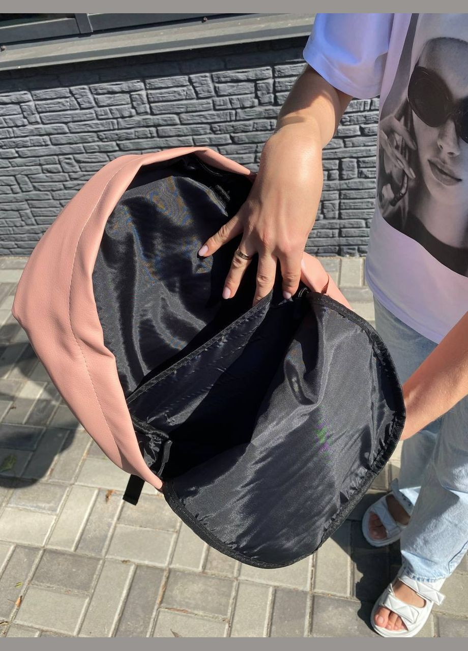 Жіночий рожевий рюкзак портфель Town style mini pink No Brand (307497311)