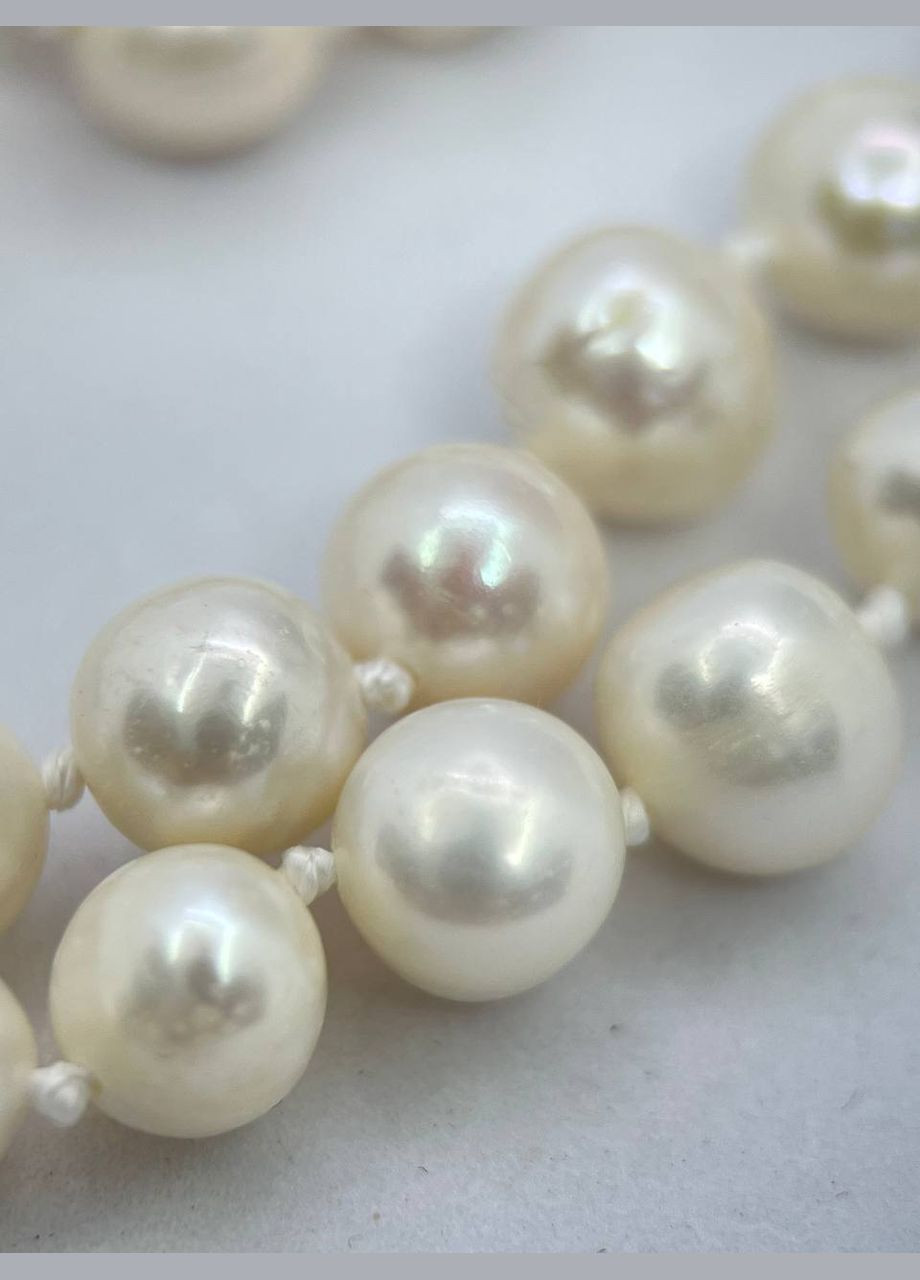 Ожерелье жемчуга 7.5-8 мм 42 см Белый 11692 No Brand (311686424)