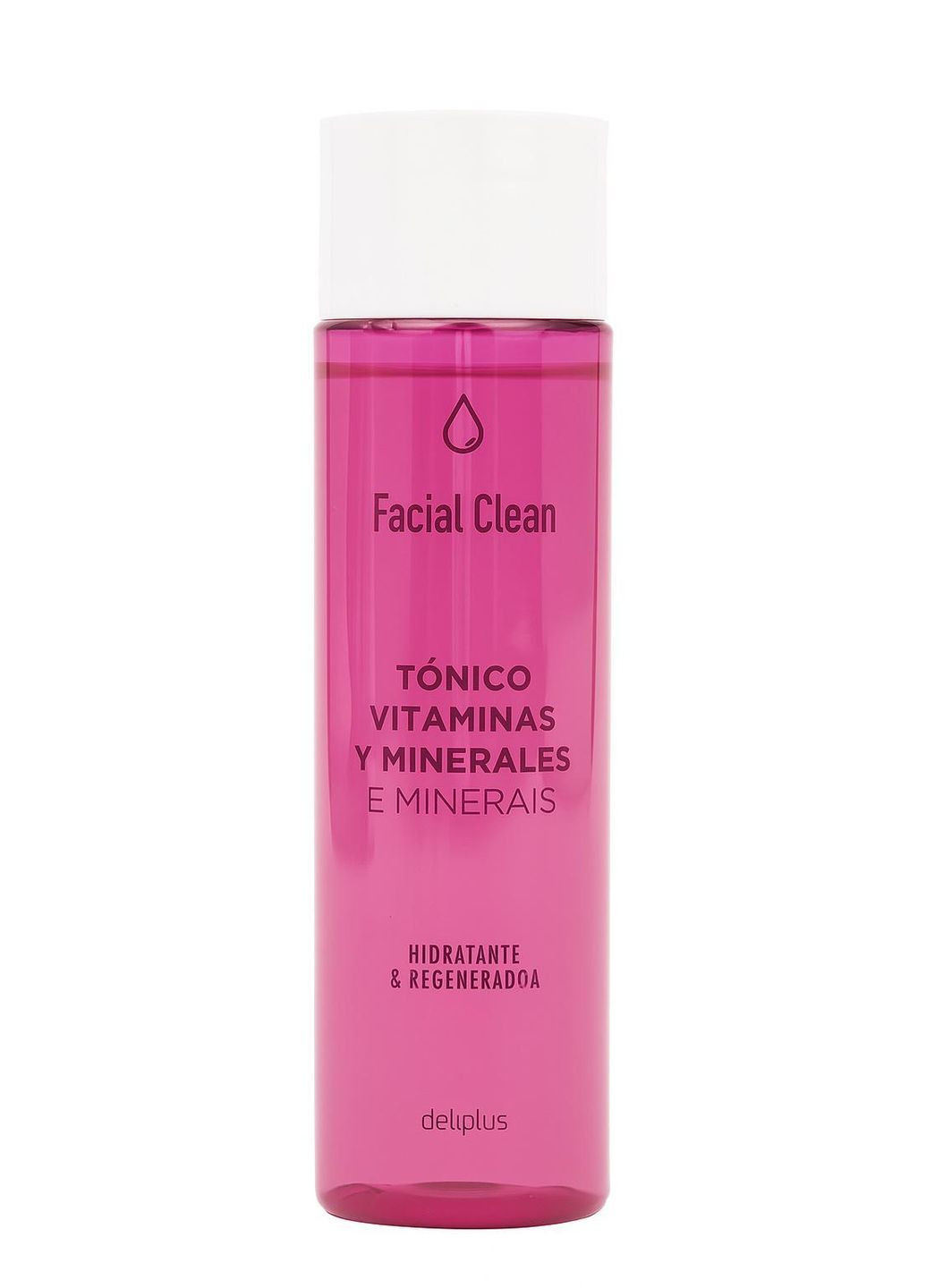 Тонік для обличчя Facial Clean "Вітаміни та мінерали" 255 мл. Deliplus (366668157)