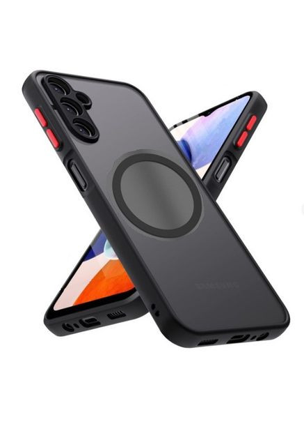 Протиударний чохол для Samsung Galaxy A15 Чорний чохол магнітний з MagSafe Ultimate Experience (324260812)