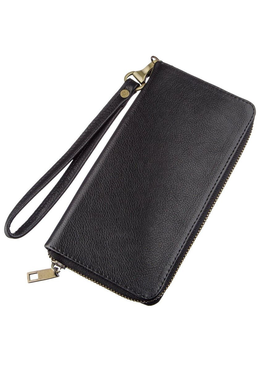 Мужской горизонтальный кожаный клатч 19123 Shvigel (298568591)