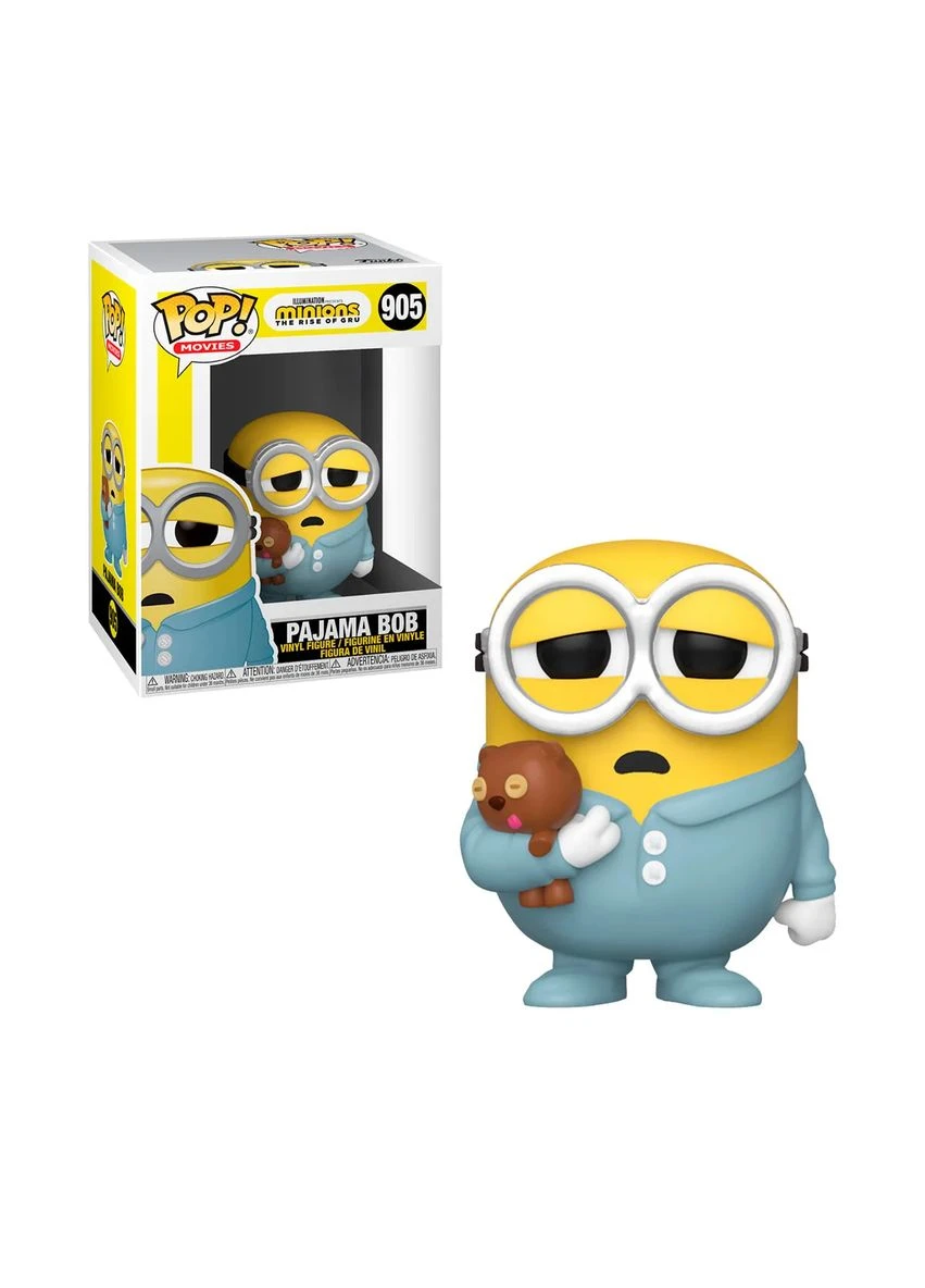 Ігрова фігурка POP! Вінілова 9,5 см Посіпаки 2 Боб у піжамі Funko (393589851)