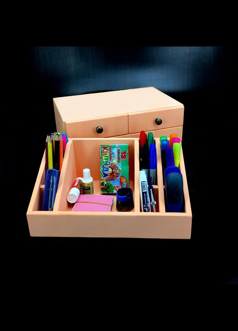 Настольный органайзер из дерева Ашвуд грейпфрут (КНЦ-007054) No Brand (328228108)