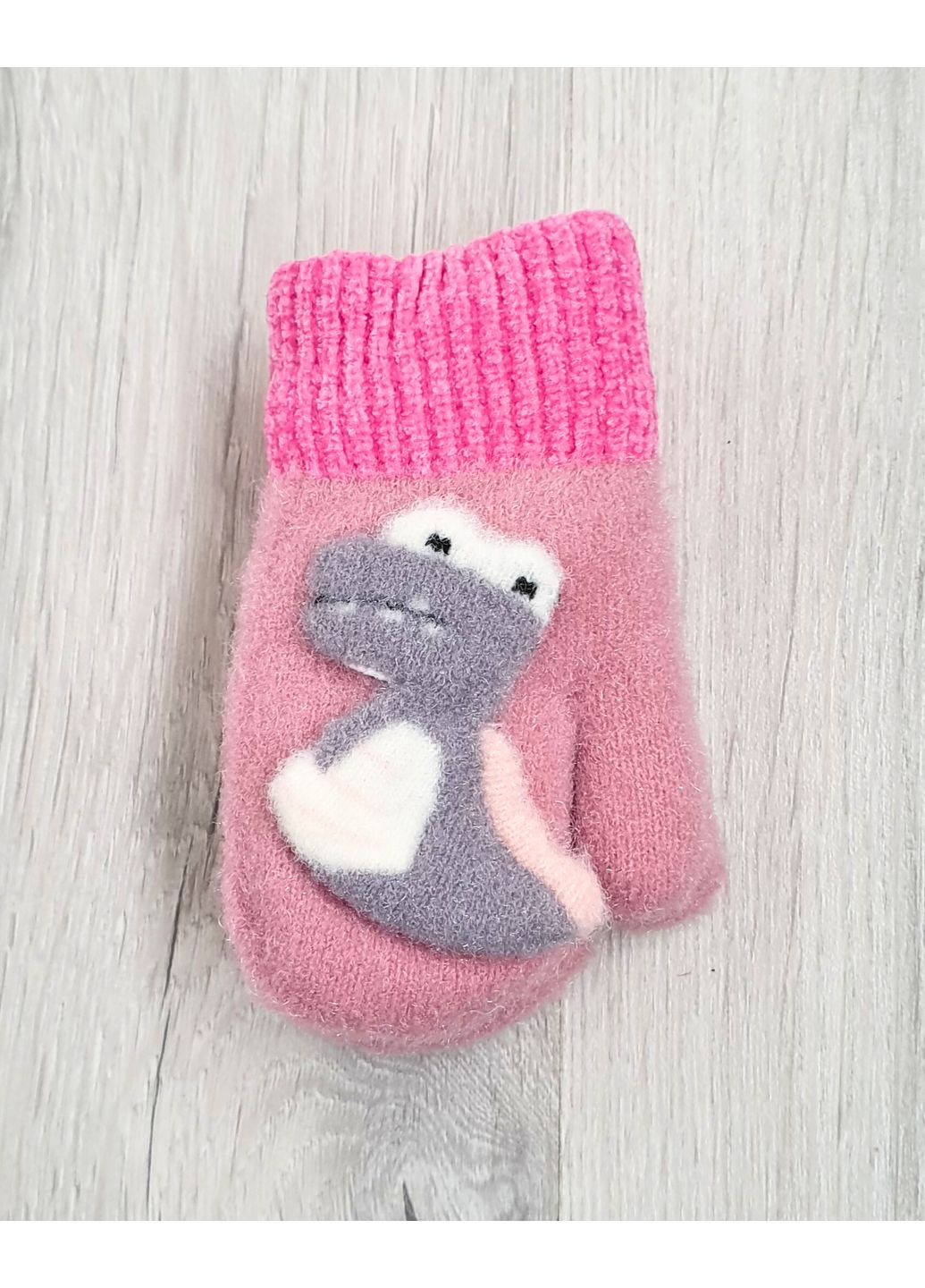 Зимові дитячі рукавички на хутрі для хлопчиків 0-2 роки No Brand (362452418)