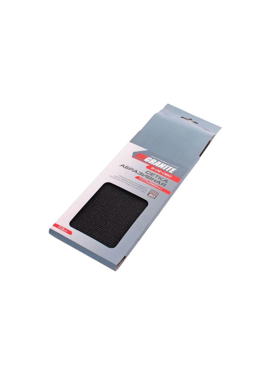 Сетка шлифовальная абразивная Granite 107 х 280 мм Р40 (в упаковке 10 шт.) Mastertool (388519966)