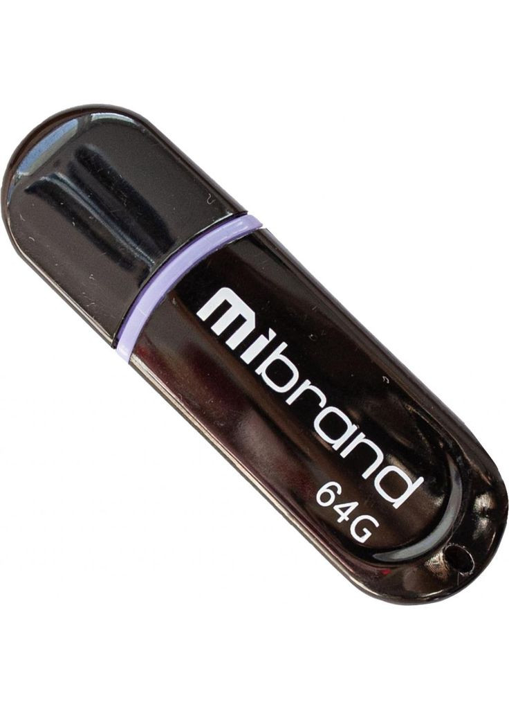 USB флеш накопичувач (MI2.0/PA64P2B) Mibrand 64gb panther black usb 2.0 (268146435)