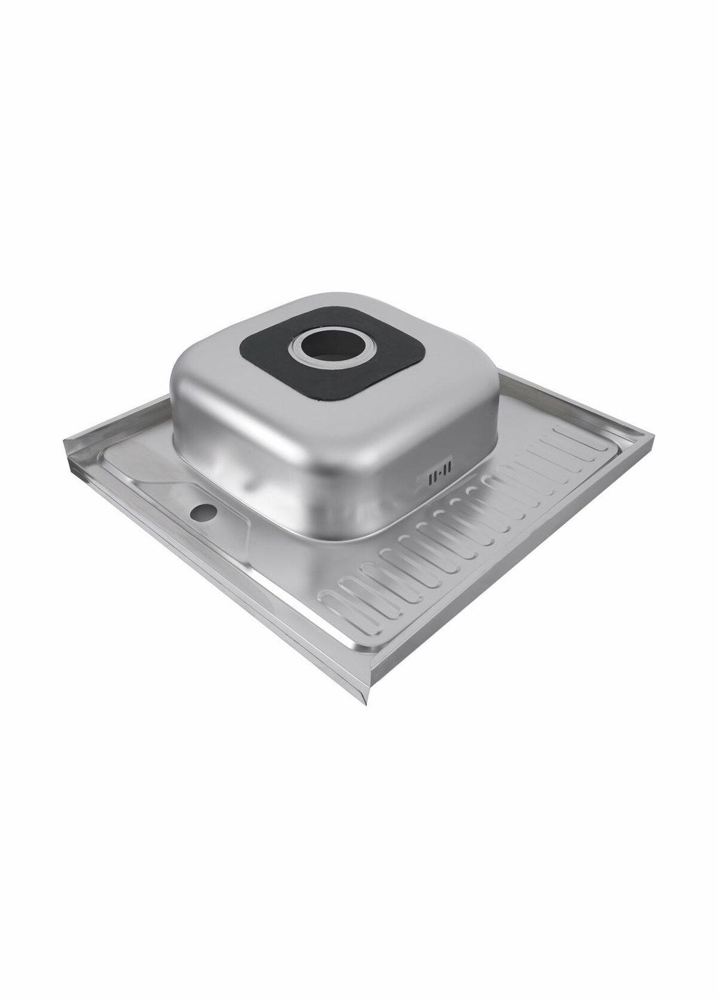 Кухонна мийка з нержавіючої сталі САТИН 6060 L (0,7/160 мм) Valeso (342070906)