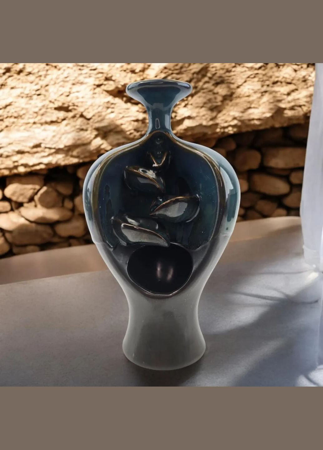 Підставка для пахощів Back Flow "Танцювальний дим" (18х10х10 см) No Brand (316718902)