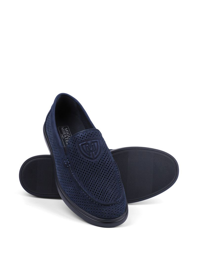 Синие мужские туфли d2369-906l-247 синий нубук Miguel Miratez