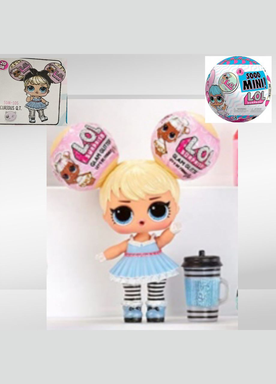 Ігровий набір Lol SURPRISE! Curious Q.T. Аліса. серії Sooo Mini Крихітки 588412 лялька лол color change glitter L.O.L. Surprise! (323480924)