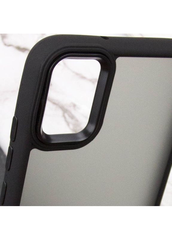 Чохол TPU+PC Lyon матовий для Samsung Galaxy A04e Чорний Epik (373255258)