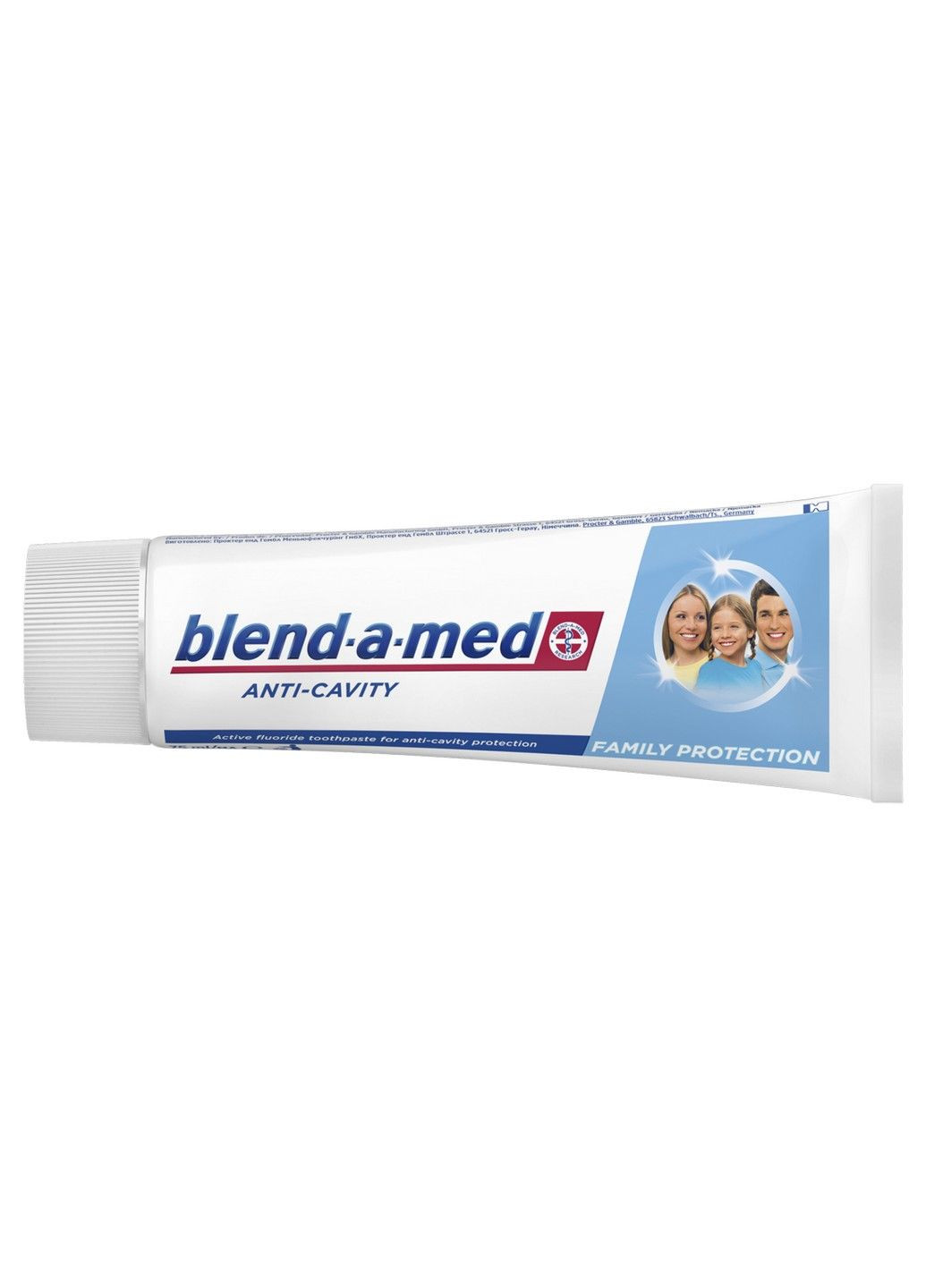 Зубна паста Антикарієс Захист Для Всієї Родини 75 мл Blend-a-Med (304558970)
