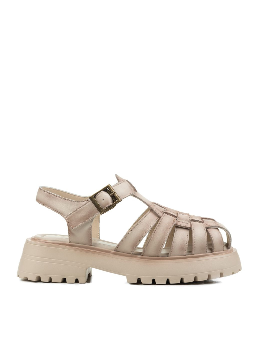 Бежевые босоножки (1261л) Lifexpert