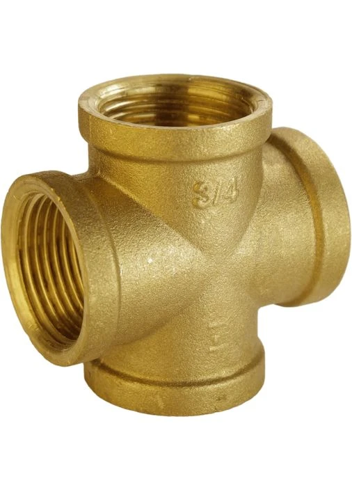 Крестовина 3/4″ ВВВВ латунная А4605-1А VA (336385055)
