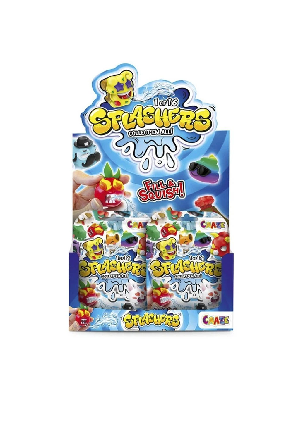 Игрушка CRAZE SPLASHERS - Коллекционная фигурка, брызгающая водой цвет разноцветный ЦБ-00296734 No Brand (399810729)
