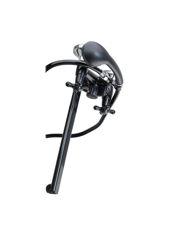 Смеситель для ванной Sirius140 Black (со шлангом и воронкой) (PM0638) PLAMIX (315151564)