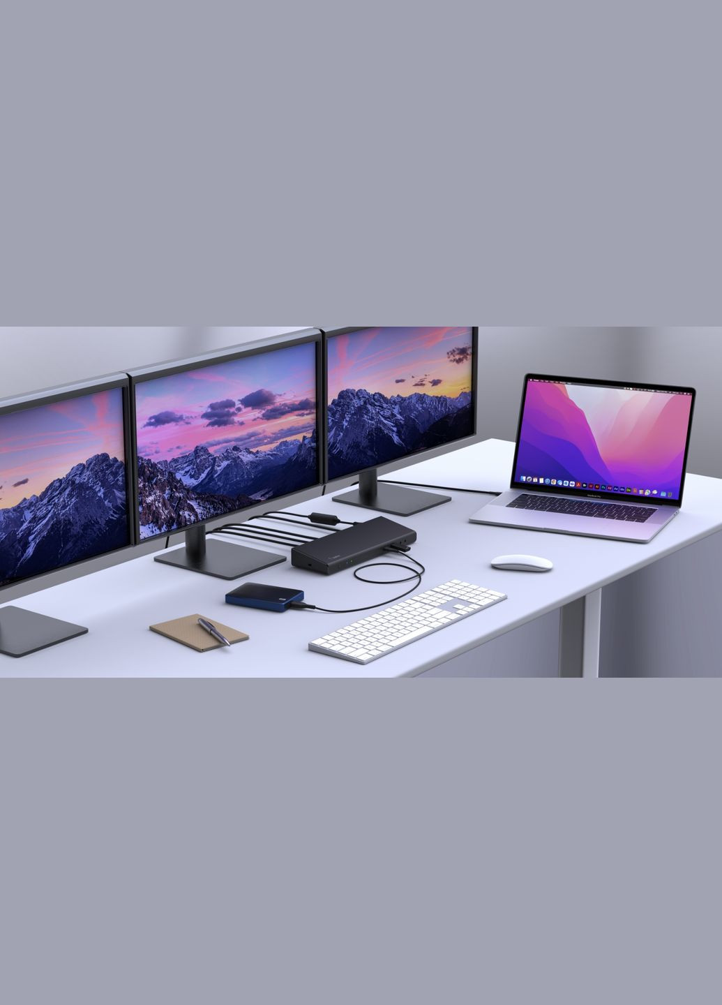 Докстанция USBC Triple Display Dock Belkin (316680778)