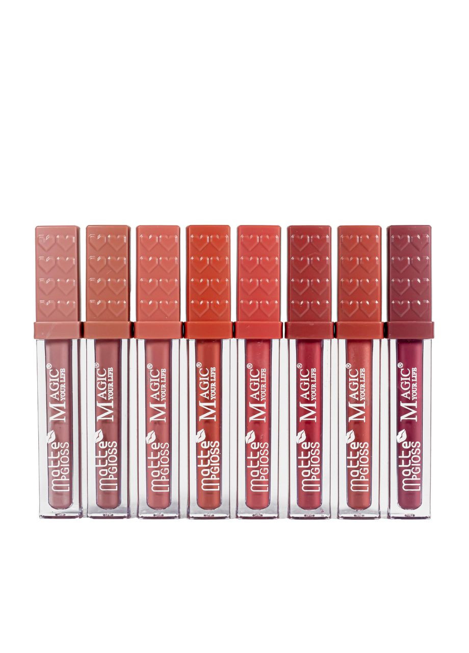 Набор помад для губ жидких матовых Lip Gloss 24 шт Magic Your Life (367988235)
