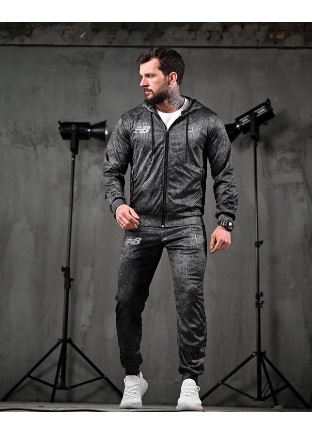 Спортивний костюм x New Balance Black Stone Island (360405121)
