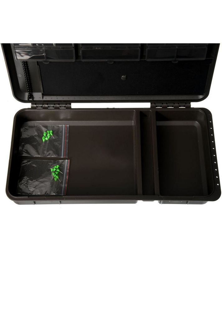 Коробка карповая Medium Tackle and Rig Box + Универсальный адаптер Base Clamp With Quick Release Connector CARP PRO (357207315)