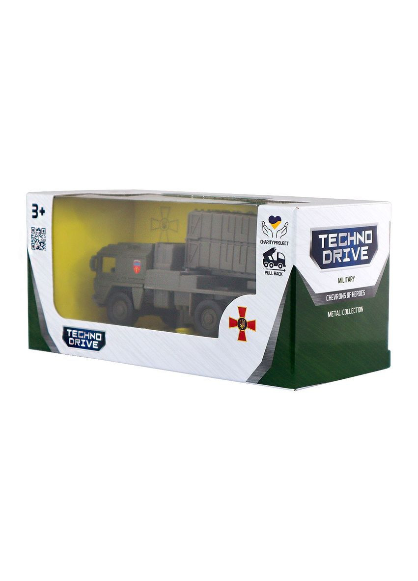 Модель серии "Шевроны Героев" – РЕАКТИВНАЯ СИСТЕМА ЗАЛПОВОГО ОГНЯ – "96 ЗРБр" TechnoDrive (315154755)