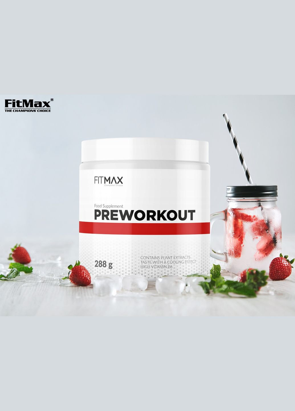 Передтренувальний комплекс Pre-Workout Pump 288 g (Ice mango) FitMax (285736484)
