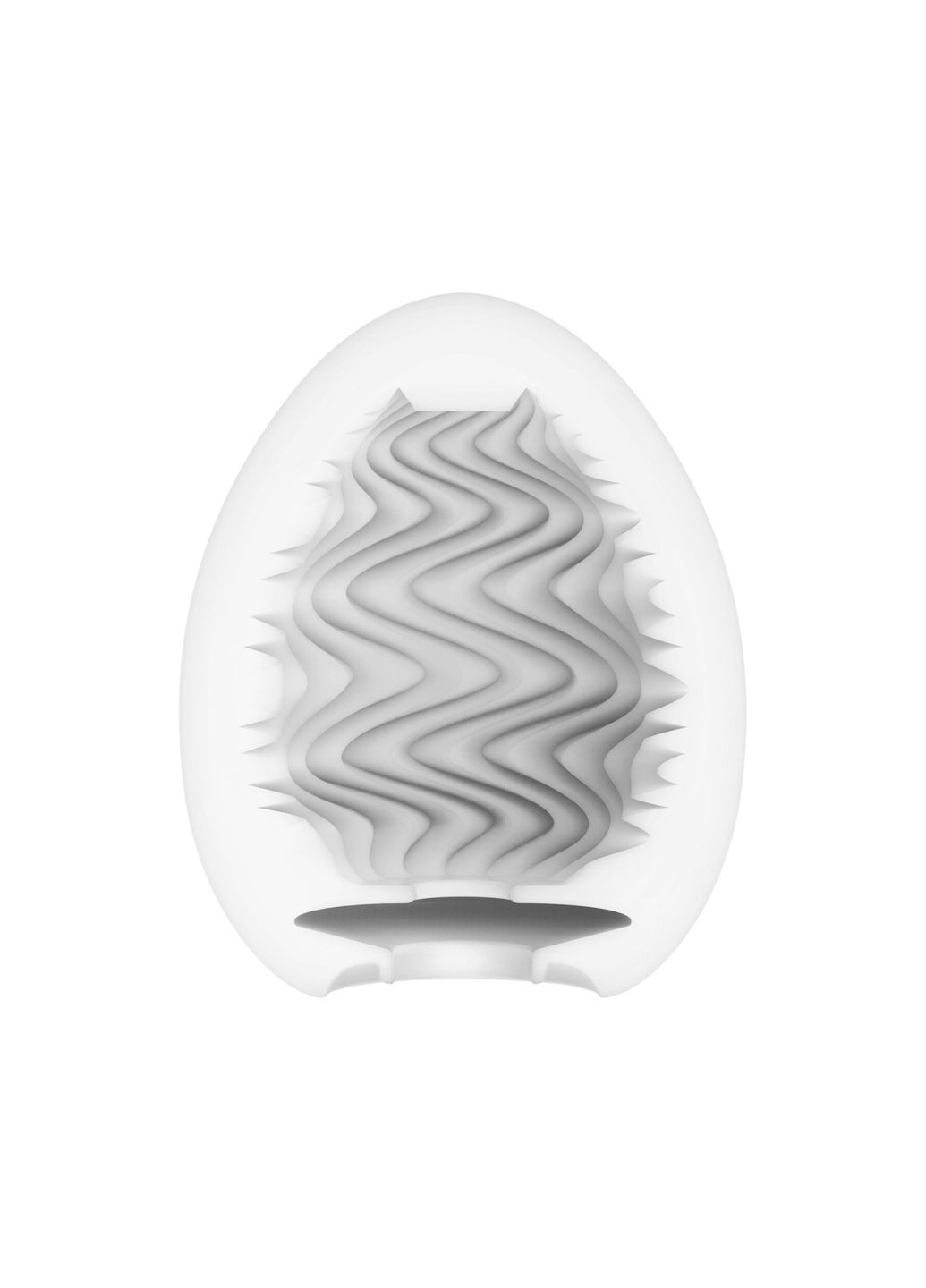 Мастурбатор Egg Wind с зигзагообразным рельефом - CherryLove Tenga (282709965)