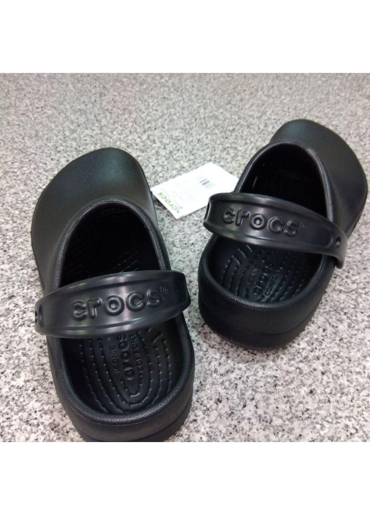 Черные женские кроксы специалист белые work clogs white Crocs