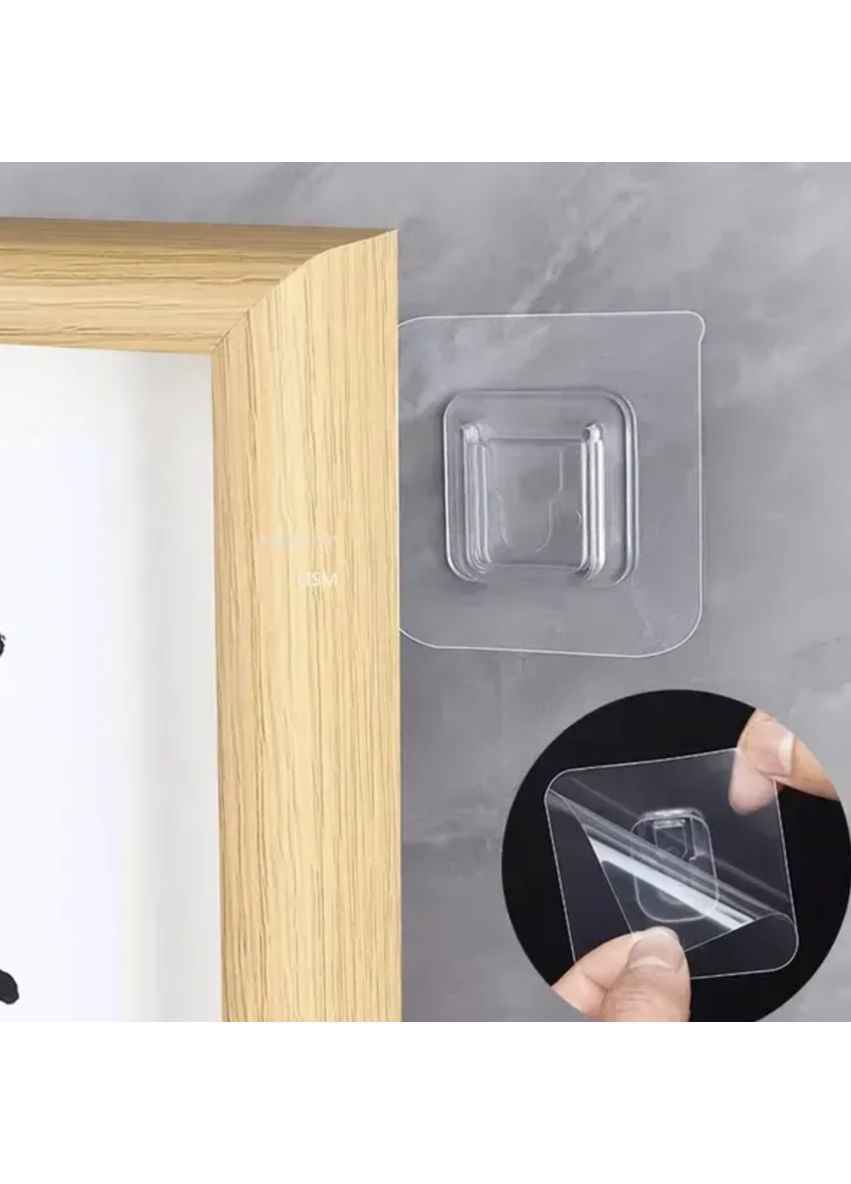 Самоклеюче клейке кріплення для роутера, подовжувача, картин 6*6см, 15 пар Neon (360898233)