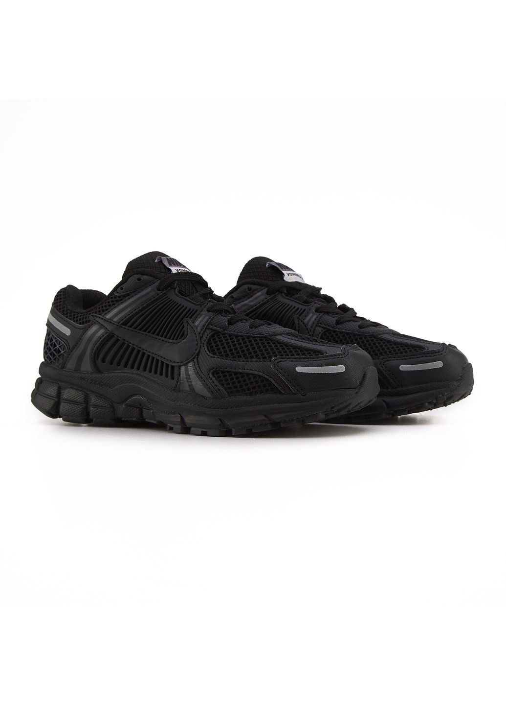 КРОССОВКИ ЖЕНСКИЕ NIKE ZOOM VOMERO 5 BLACK НАЙК АИР ЗУМ ВОМЕРО 5 No Brand чёрные демисезоны (367168349)