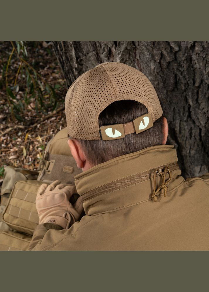 Нашивка Tiger Eyes Laser Cut (пара) Coyote M-TAC (315047114)