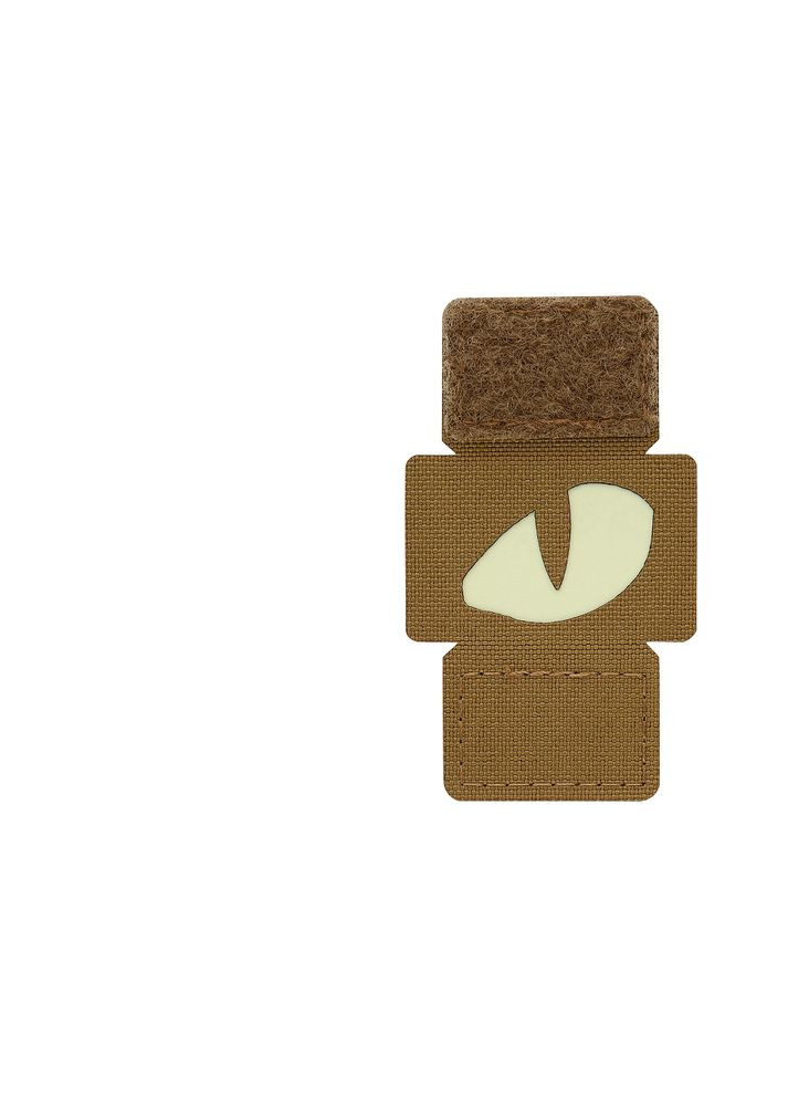 Нашивка Tiger Eyes Laser Cut (пара) Coyote M-TAC (315047114)