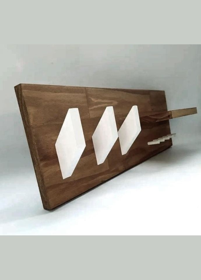 Ключниця дерев'яна Кронприн капучино-зефір (КЛЧ-00910920) No Brand (327090699)