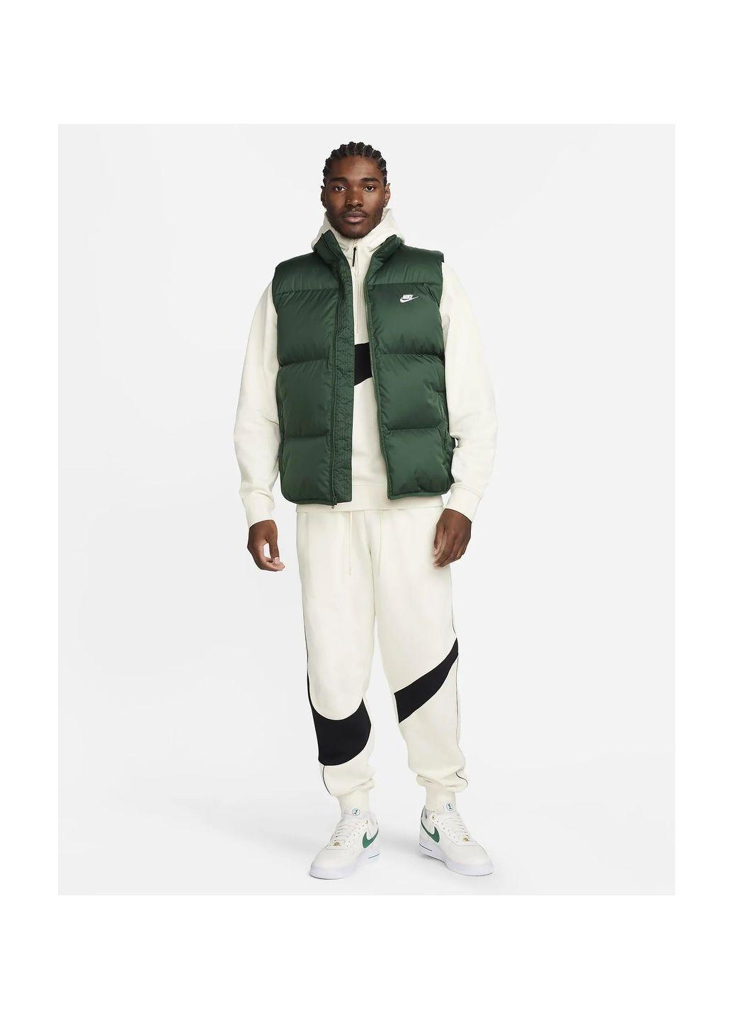 Жилетка чоловіча Club Puffer Vest Green Nike (365961849)