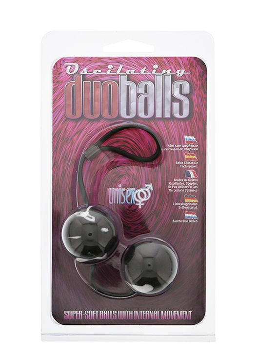 Кульки MARBILIZED DUO BALLS, BLACK, Seven Creations (289868493)