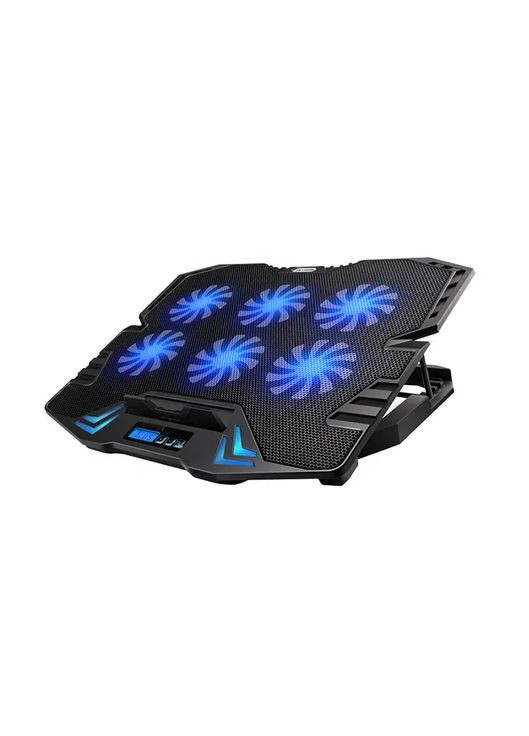Подставка для ноутбука с охлаждением K8 Laptop Cooling Pad, Black VHG (334305249)