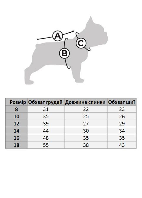Тепла куртка для собак 12 No Brand (362136332)