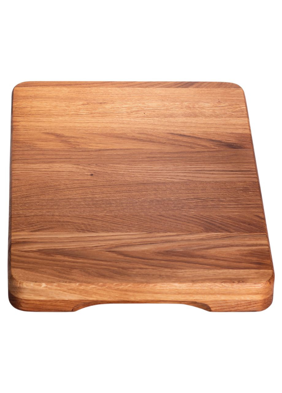 Кухонна обробна дошка дерев'яна 40×25 см прямокутна Lugi C34W250400D Jooki (358706666)