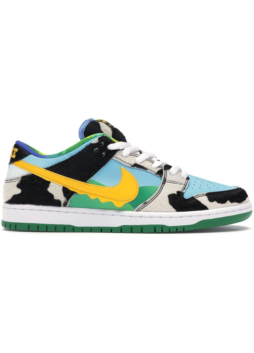Цветные всесезонные кроссовки sb dunk low ben & jerry's chunky dunky - cu3244-100 Nike