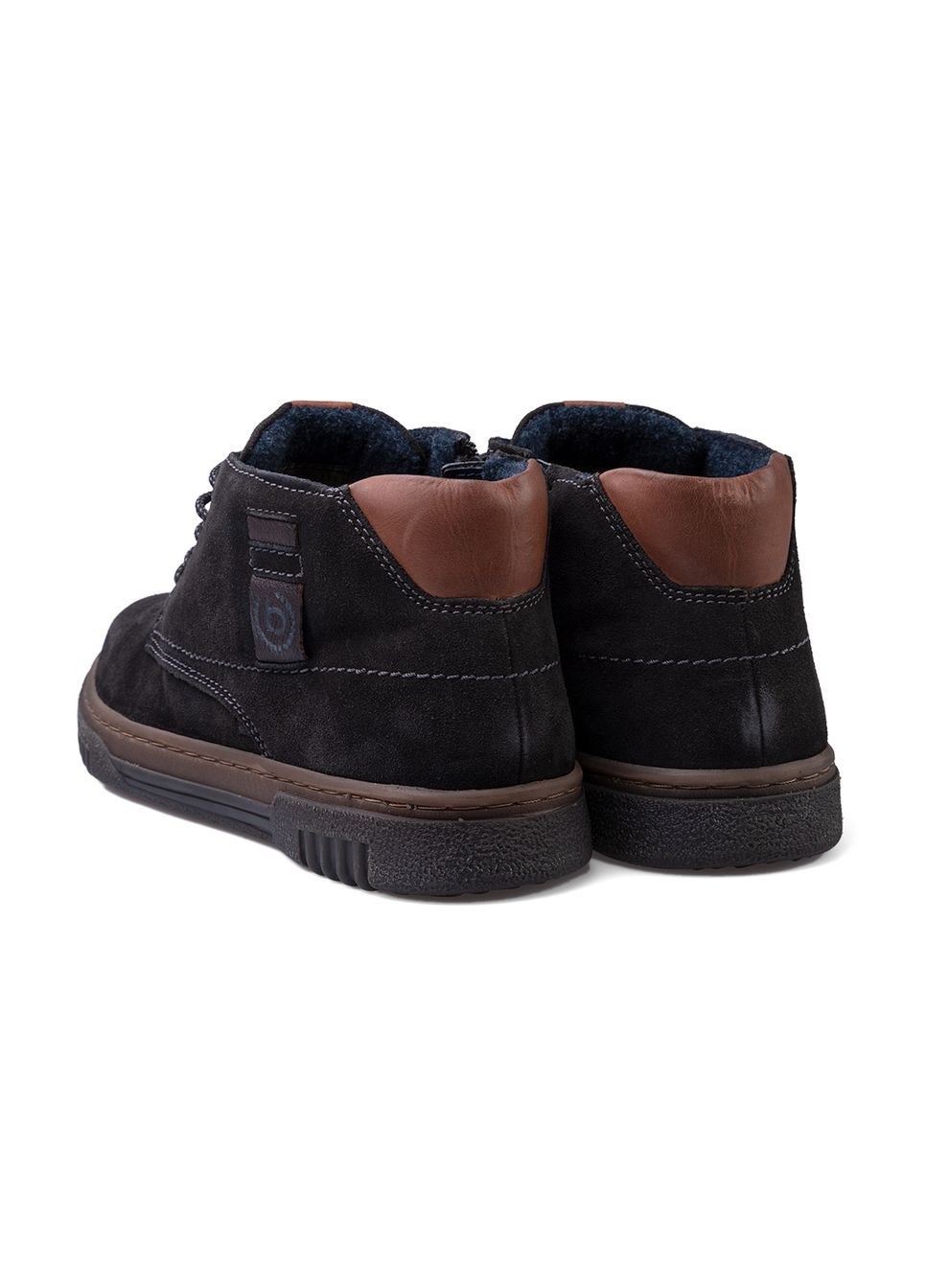 Серые полусапоги мужские Bugatti