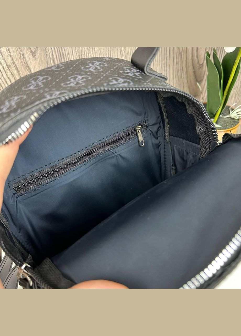 Жіночий міні рюкзак прогулянковий Чорний No Brand (301083177)