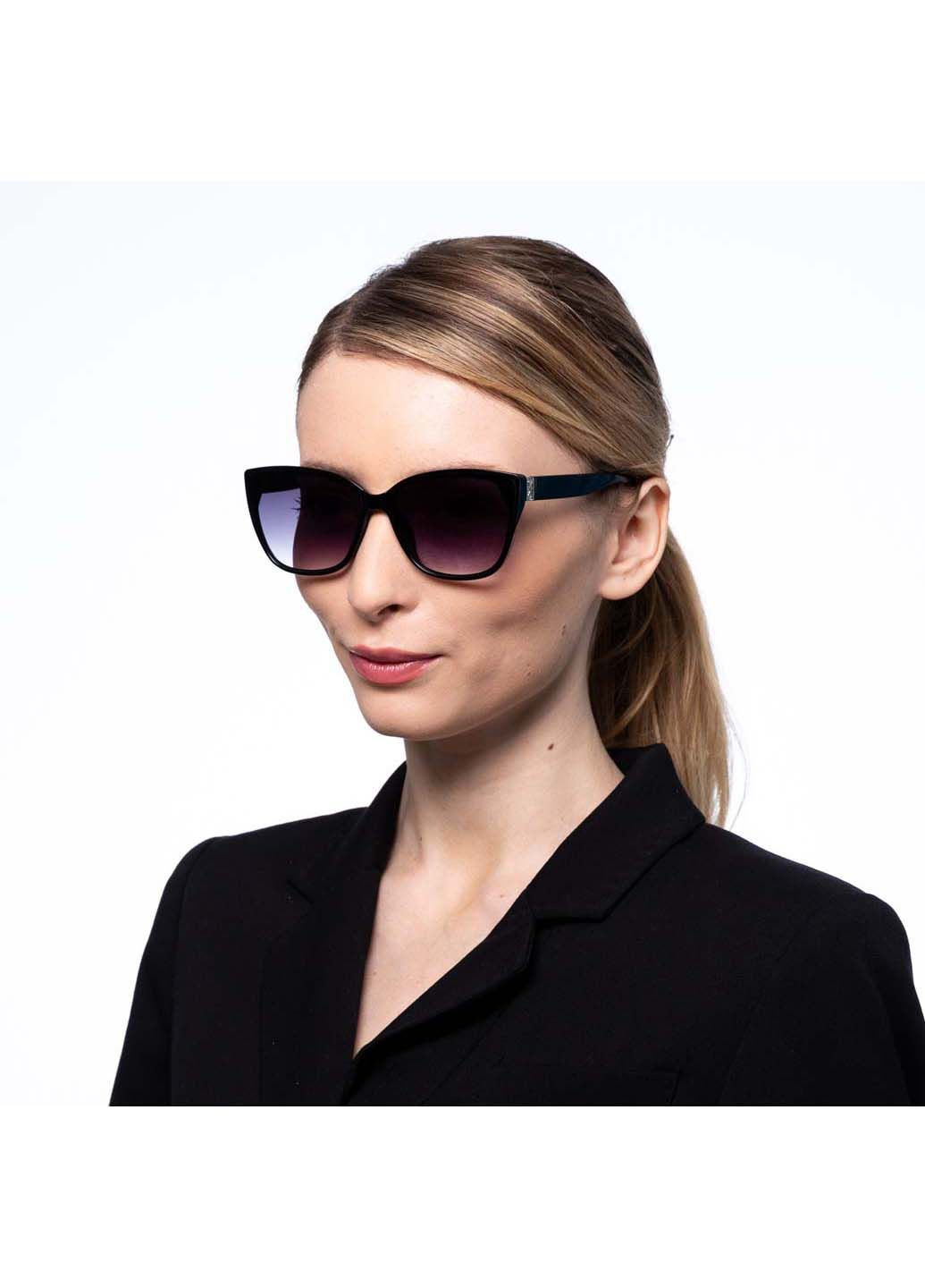 Сонцезахисні окуляри жіночі 157-064 Класика LuckyLOOK (291885992)