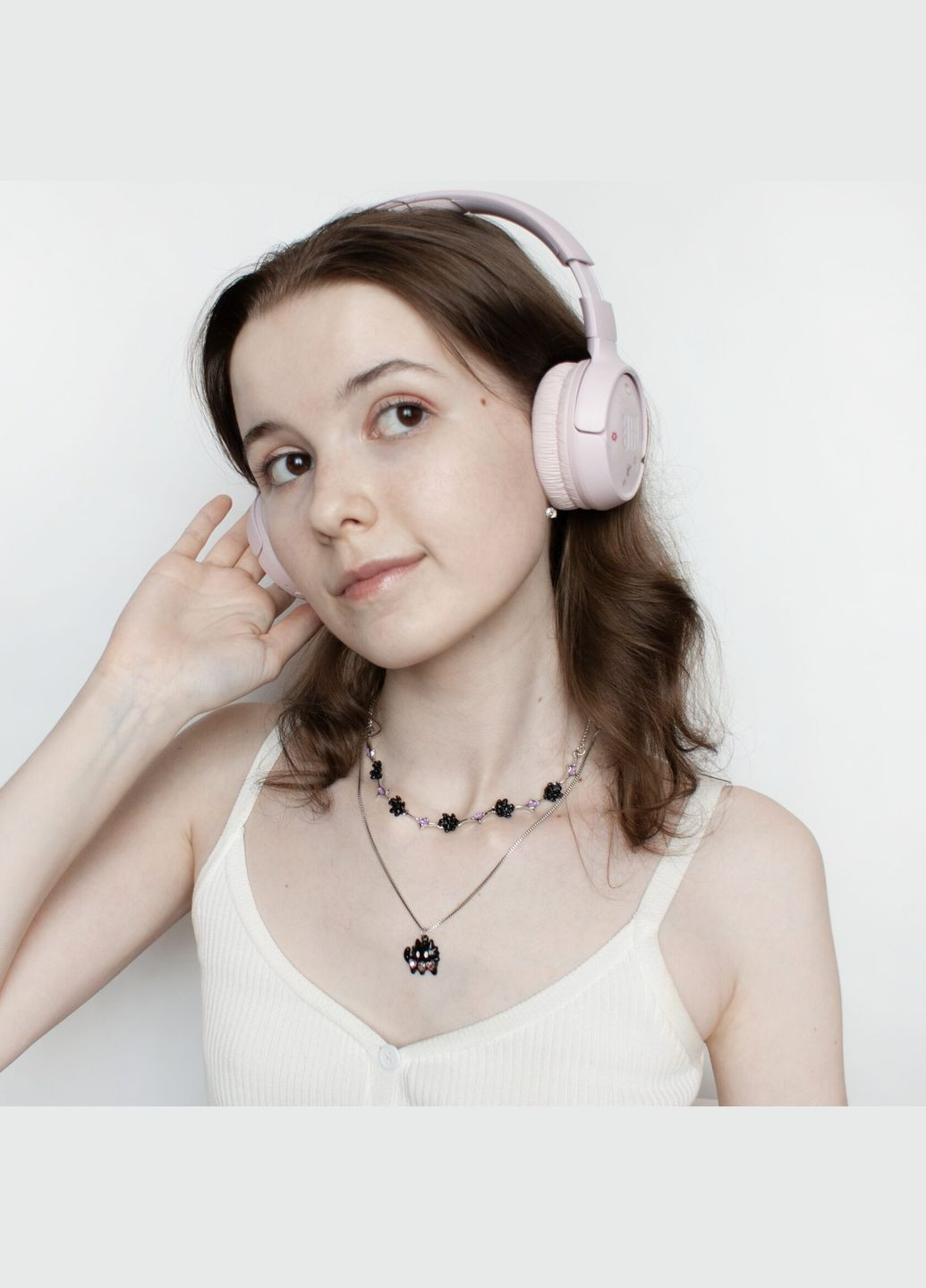 Набір двох ланцюжків для підлітка кавай кольє з чорним котиком fairycore підвіска з квіточками милі для пари фентезі indiekid No Brand (329892294)