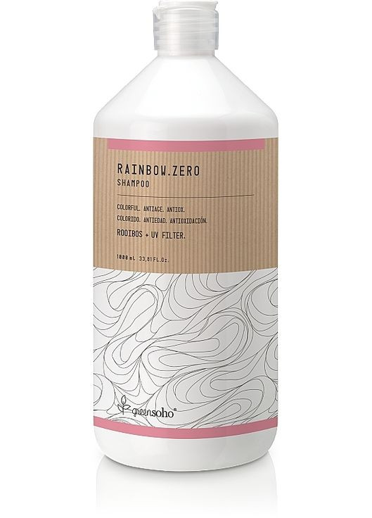Шампунь для фарбованого волосся Rainbow.Zero Shampoo 1000ml (1196371-187119) Greensoho (368637839)