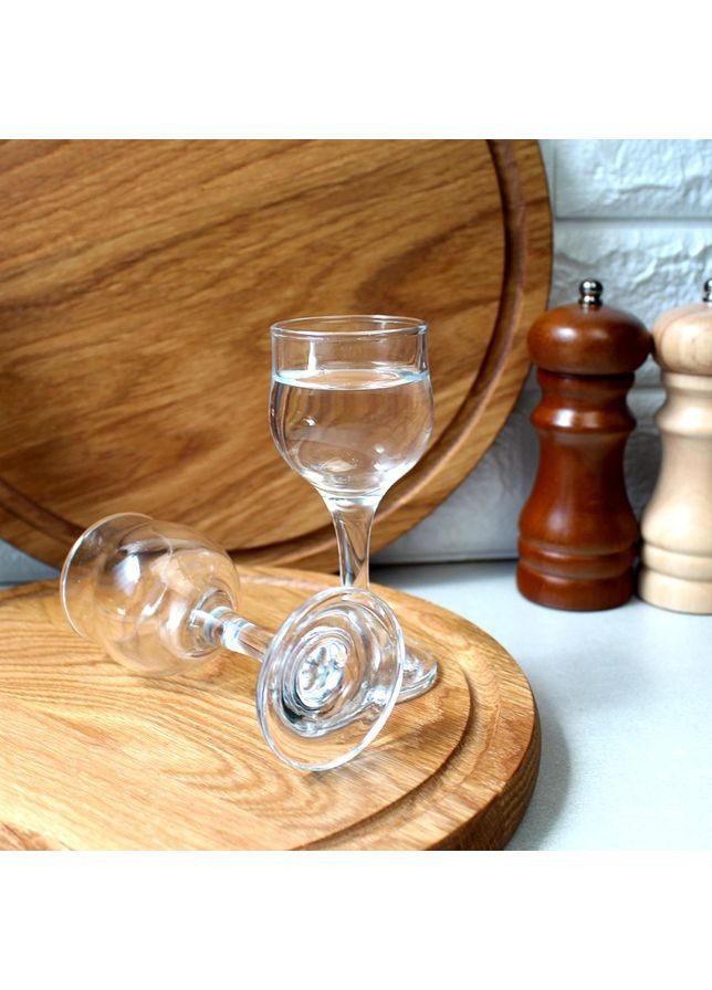 Чарки на товстій ніжці 55 мл 12 шт Ariadne Uniglass (369477897)