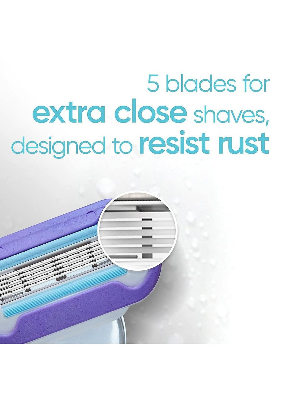 Станок для гоління жіночий (Бритва) Venus Deluxe Smooth Platinum з 1 змінним картриджем Gillette (346493586)