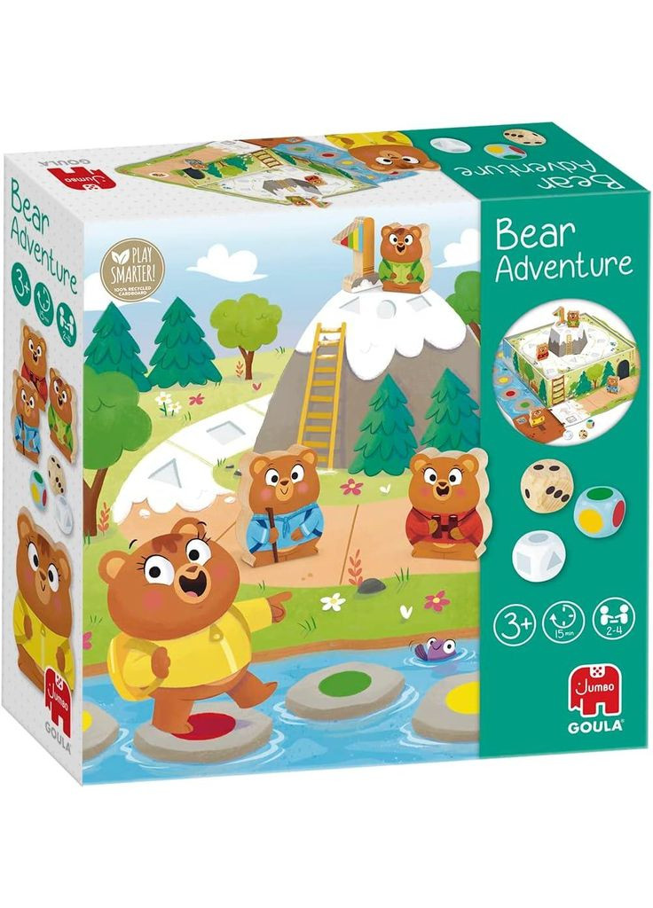 Настільна гра «Ведмежі пригоди» від Bear Adventure Пригоди ведмедя, Захопити прапор Goula (342374324)